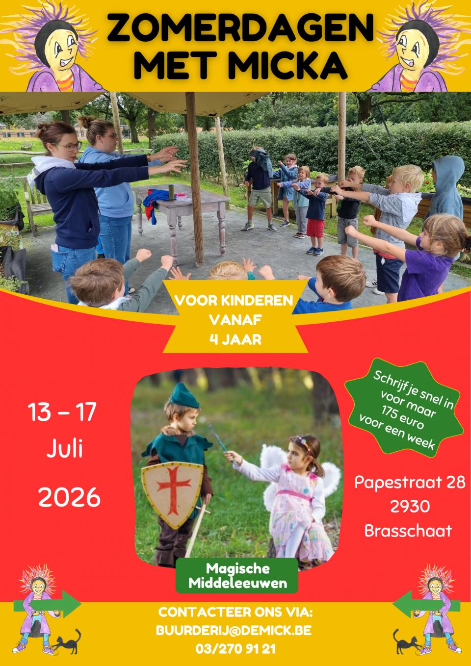Kinderkamp Middeleeuwen